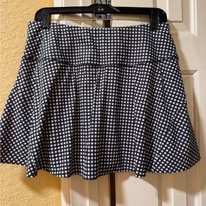 🎊 4/$20 Black and White Checkered Skort